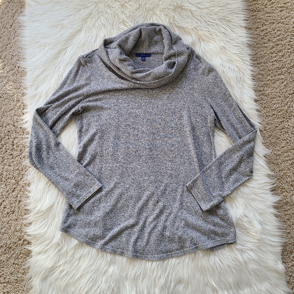 Apt. 9 Grey Cowl Neck Sweater - Picture 12 of 13